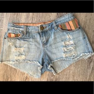 Blu-Pepper Denim Shorts